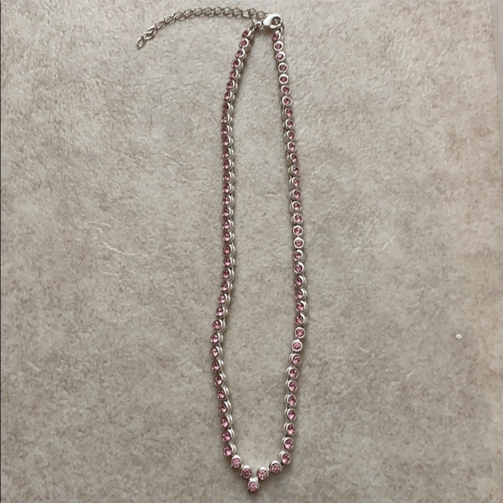 Pink necklace